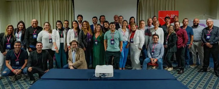 Turma da mentoria para líderes