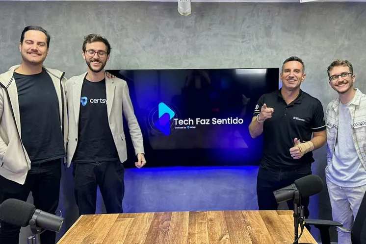 Tuba Lyra convidado do podcast Tech Faz Sentido